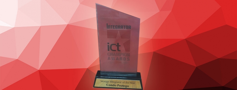 Condo Protego Wins Storage Integrator of the Year! (2016) Condo Protego Wins Storage Integrator of the Year! (2016)